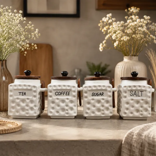 Ceramic Countertop Canisters