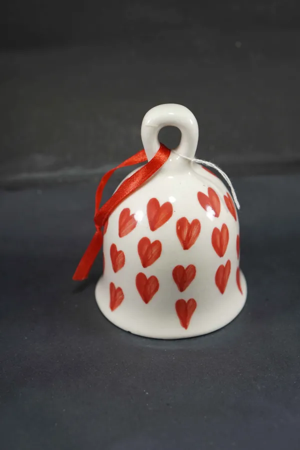 Sweetheart Artisan Ceramic Bell