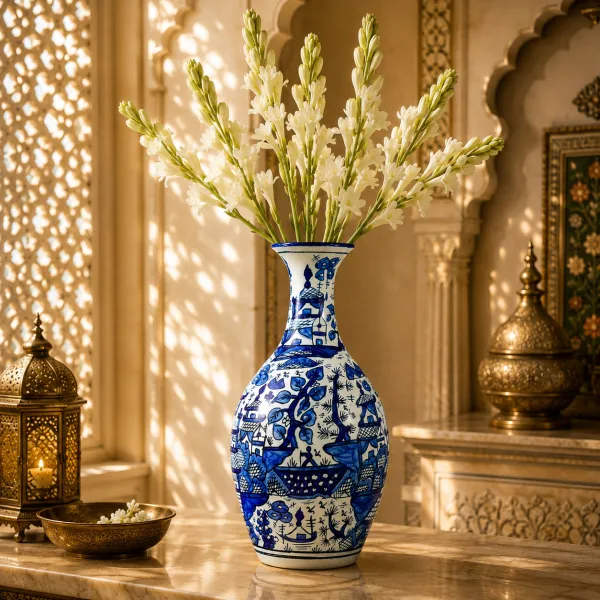 "Zuri" Grand Trumpet Heritage Vase