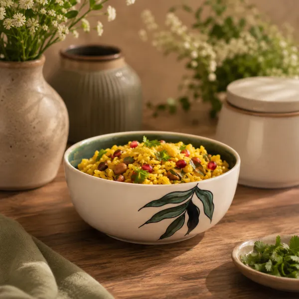 Frondescence Deep Serving Bowl hover