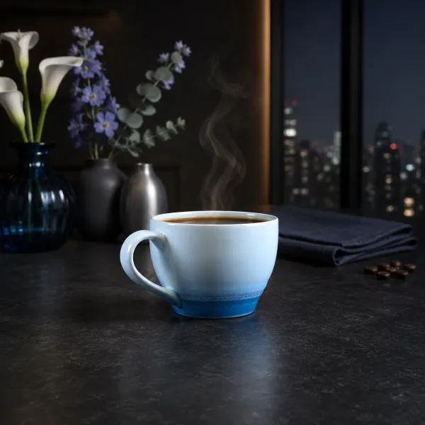 Serene Gradient Artisan Cup